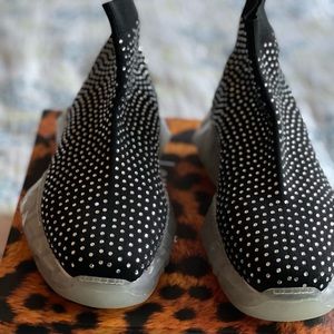 New. Blinged out fashion platform sneakers